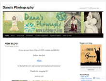 Tablet Screenshot of danasphotography.wordpress.com