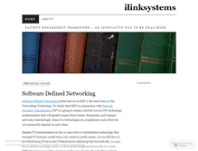 Tablet Screenshot of ilinksystems.wordpress.com