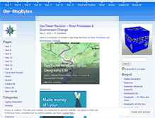 Tablet Screenshot of geoblogbytes.wordpress.com