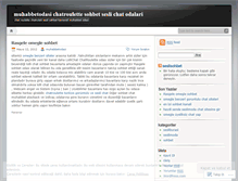 Tablet Screenshot of muhabbetodasi.wordpress.com