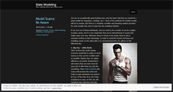 Desktop Screenshot of bleepmodels.wordpress.com