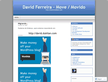 Tablet Screenshot of davidferreirafz.wordpress.com