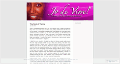 Desktop Screenshot of jodevivre.wordpress.com