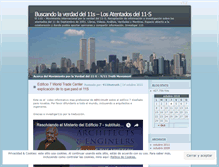 Tablet Screenshot of 911allthetruth.wordpress.com