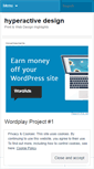 Mobile Screenshot of hyperactivedesigns.wordpress.com