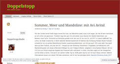 Desktop Screenshot of doppelstopp.wordpress.com