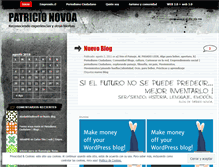 Tablet Screenshot of patricionovoa.wordpress.com