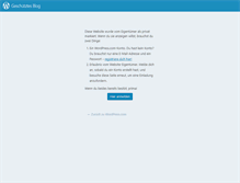 Tablet Screenshot of deutschestimme.wordpress.com