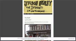 Desktop Screenshot of jasonhenle.wordpress.com