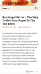 Mobile Screenshot of blogjasaseo818.wordpress.com