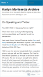 Mobile Screenshot of karlyntest.wordpress.com
