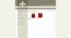 Desktop Screenshot of aldijana.wordpress.com