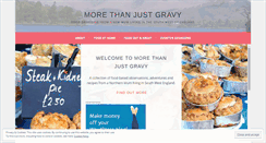 Desktop Screenshot of morethanjustgravy.wordpress.com
