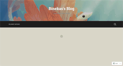 Desktop Screenshot of binekas.wordpress.com