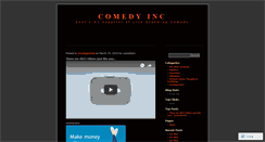 Desktop Screenshot of comedyinc.wordpress.com