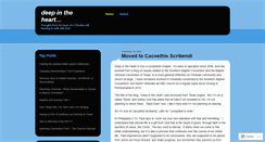 Desktop Screenshot of deepintheheart.wordpress.com