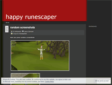Tablet Screenshot of happyrunescaper.wordpress.com