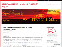 Tablet Screenshot of lightseedsphere.wordpress.com