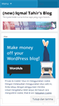 Mobile Screenshot of iqmaltahir.wordpress.com