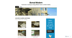 Desktop Screenshot of borealmodern.wordpress.com