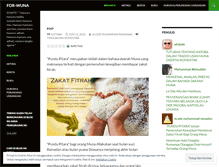 Tablet Screenshot of formuna.wordpress.com