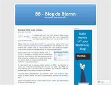 Tablet Screenshot of bjornn.wordpress.com