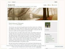 Tablet Screenshot of ewersalraune.wordpress.com