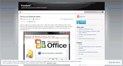 Desktop Screenshot of freedark7.wordpress.com