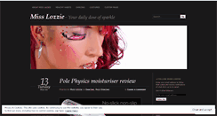 Desktop Screenshot of misslozzie.wordpress.com