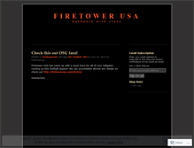 Tablet Screenshot of firetowerusa.wordpress.com