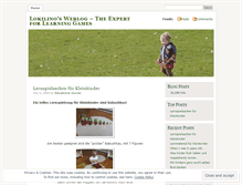 Tablet Screenshot of lokilinoblog.wordpress.com