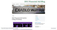 Desktop Screenshot of dvcfinaid.wordpress.com