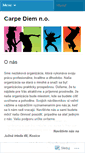 Mobile Screenshot of carpediemno.wordpress.com