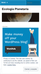 Mobile Screenshot of ecologiaplanetaria.wordpress.com