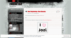 Desktop Screenshot of findingjozi.wordpress.com