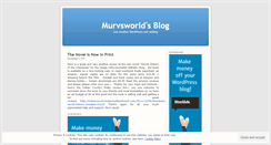 Desktop Screenshot of murvsworld.wordpress.com