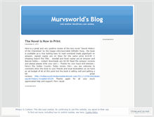 Tablet Screenshot of murvsworld.wordpress.com