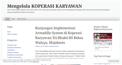 Desktop Screenshot of koperasikaryawan.wordpress.com