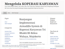 Tablet Screenshot of koperasikaryawan.wordpress.com