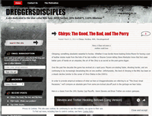 Tablet Screenshot of dreggersdisciples.wordpress.com