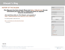 Tablet Screenshot of dilazak.wordpress.com