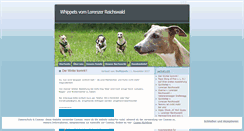 Desktop Screenshot of lorenzerreichswaldwhippets.wordpress.com