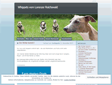 Tablet Screenshot of lorenzerreichswaldwhippets.wordpress.com