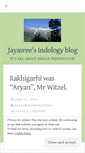 Mobile Screenshot of jayasreesaranathan.wordpress.com