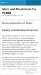 Mobile Screenshot of islaminpacific.wordpress.com