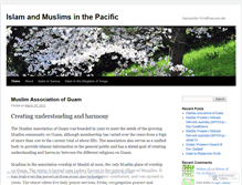 Tablet Screenshot of islaminpacific.wordpress.com