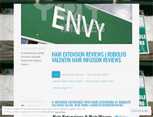 Tablet Screenshot of hairextensionsreviews.wordpress.com