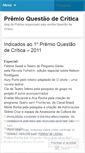 Mobile Screenshot of premioqdc.wordpress.com