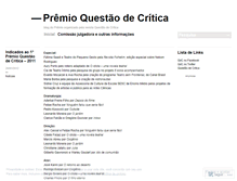 Tablet Screenshot of premioqdc.wordpress.com