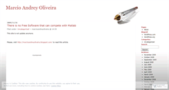 Desktop Screenshot of marcioandreyoliveira.wordpress.com